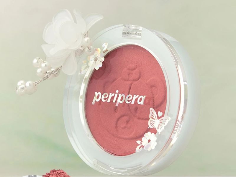 Phấn má hồng Peripera Sunshine Blushed Pure