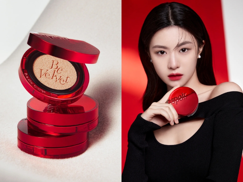 Espoir Be Velvet Cover Cushion cho da mụn