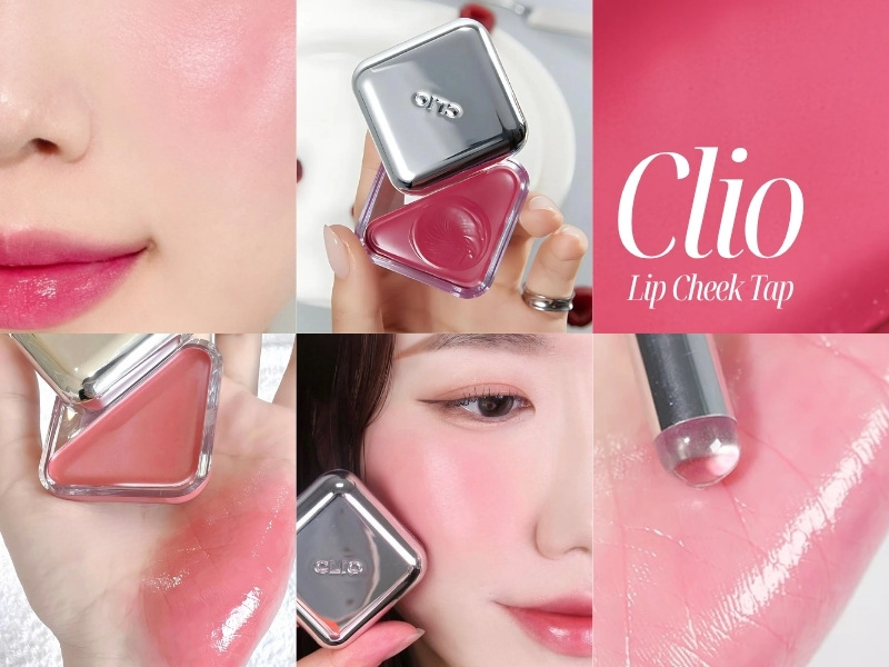 má hồng dạng thạch Clio Essential Lip Cheek Tap