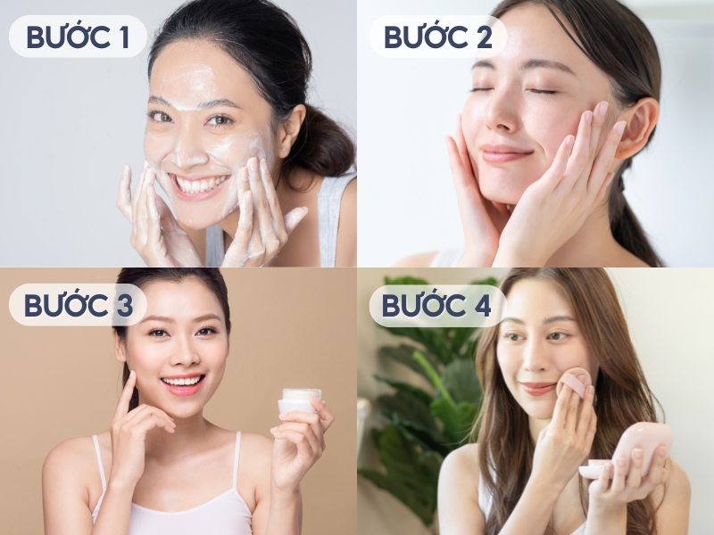 Hướng dẫn chăm da đúng cách để cushion mỏng nhẹ bền đẹp