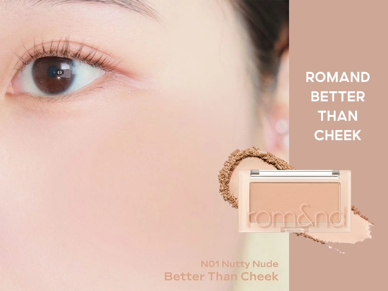 Romand Better Than Cheek N01 Nutty Nude