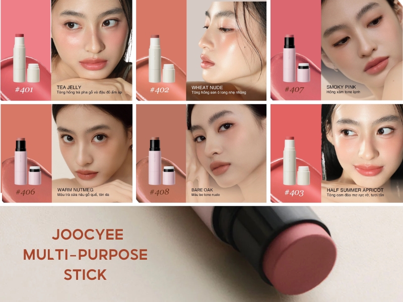 Tone màu của Joocyee Multi-Purpose Stick