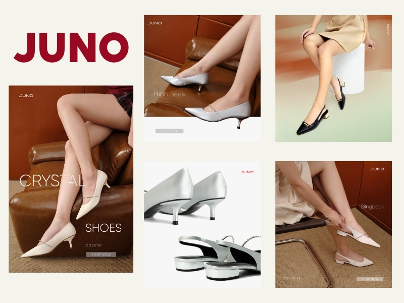 Các mẫu giàu cao gót của Juno