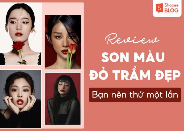 son màu đỏ trầm đẹp