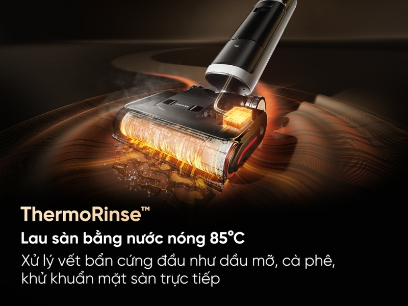 H15 Pro Heat lau sàn bằng nước nóng 85 độ C