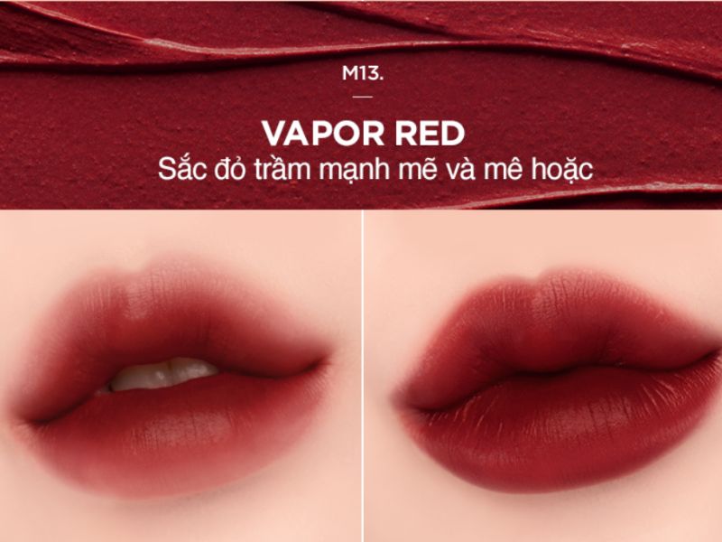 son merzy đỏ trầm