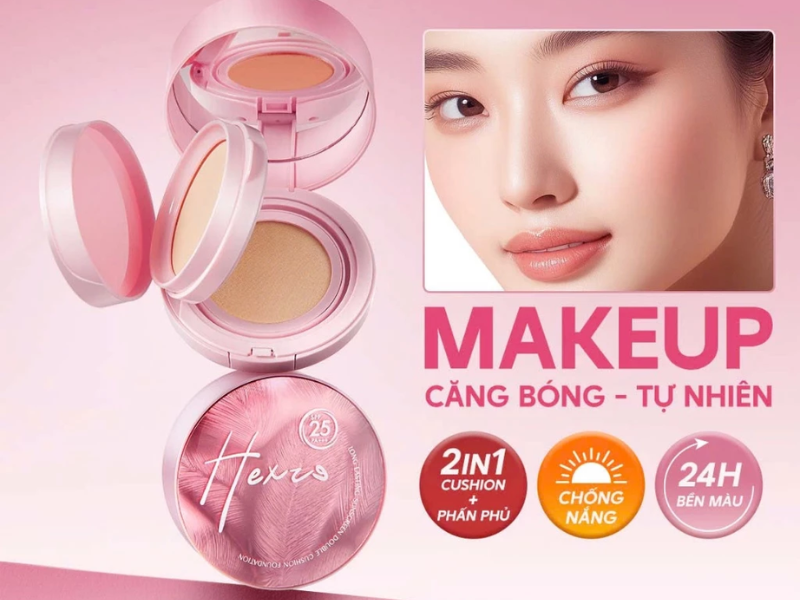 Cushion của Hexze che khuyết điểm tốt