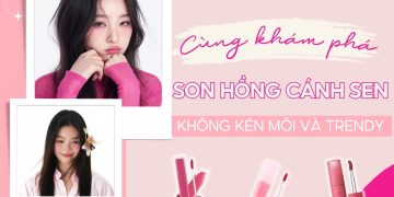 son màu hồng cánh sen đẹp
