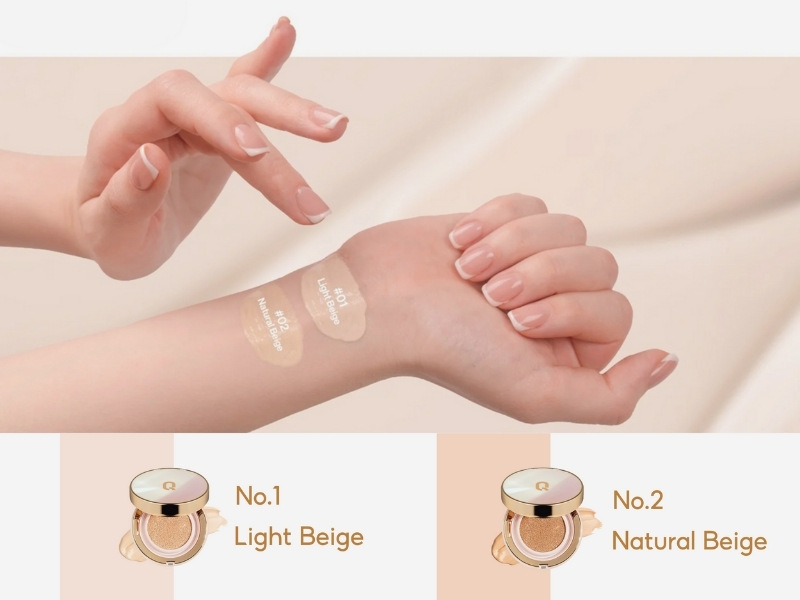 Bảng màu Glamrr Q Long Wear DD Cushion