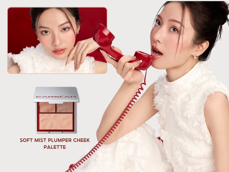 má hồng Carslan Soft Mist Plumper màu Caramel
