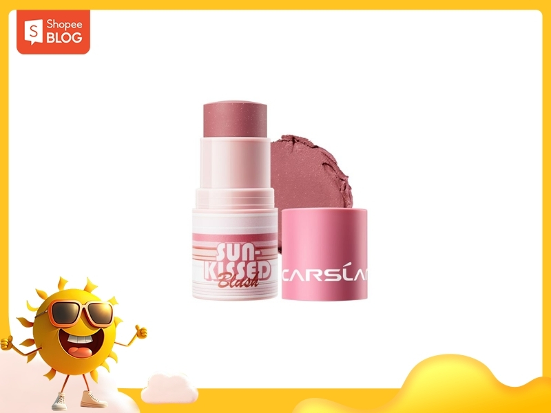 má hồng kem Sun-Kissed của Carslan
