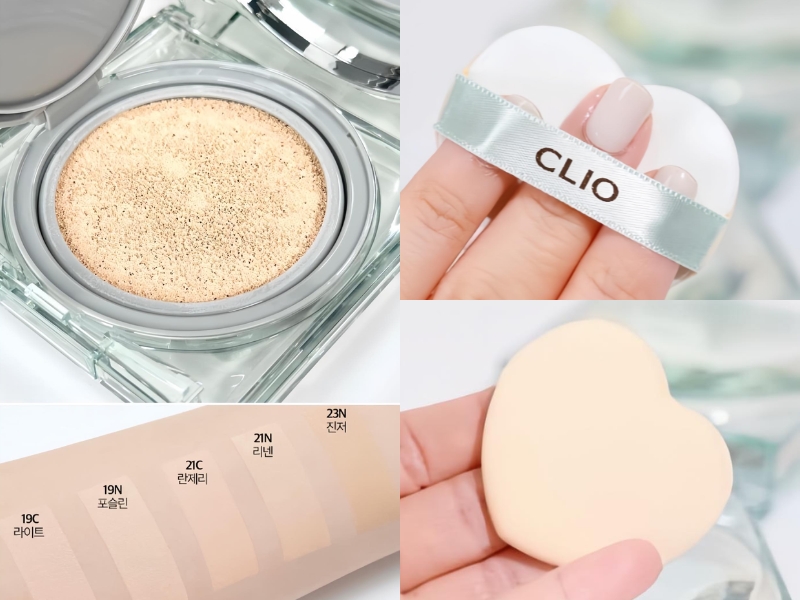 Clio Kill Cover Fixer cushion cho da hỗn hợp