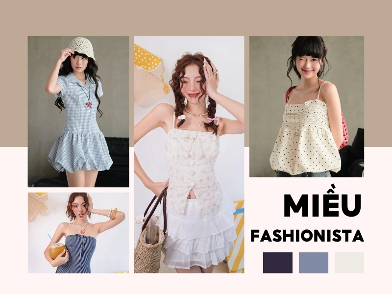 Miều Fashionista là shop quần áo nữ tại Tphcm