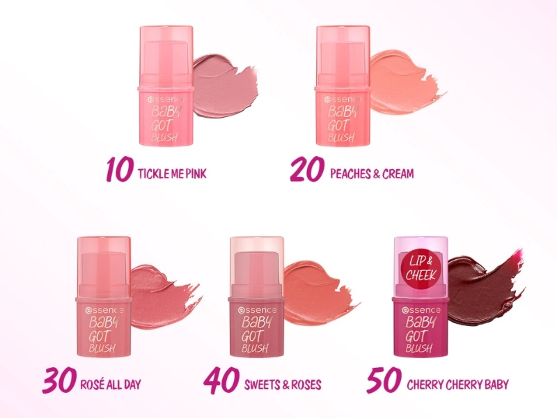 Bảng màu má hồng thỏi Essence Baby Got Blush