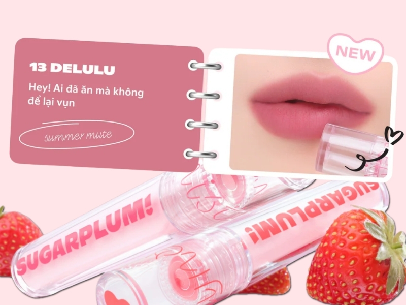 Màu son Ofélia Sugardplum MistyNow Blurring Tint #13