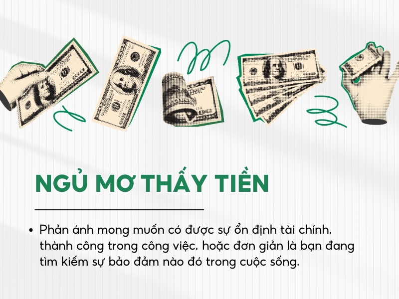 Giải mã việc nằm mơ thấy tiền
