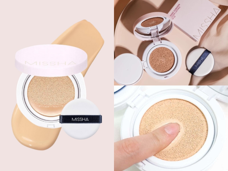 Missha Magic Cushion là cushion dành cho da hỗn hợp thiên dầu