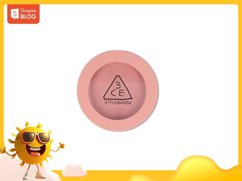 3CE Face Blush màu Rose Beige