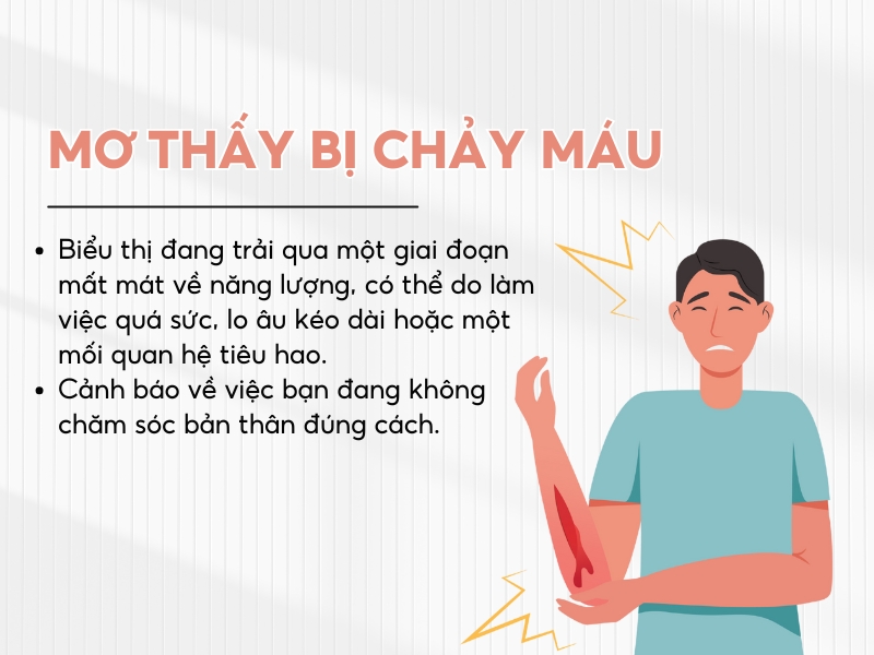 Giải mã việc nằm mơ thấy bị chảy máu