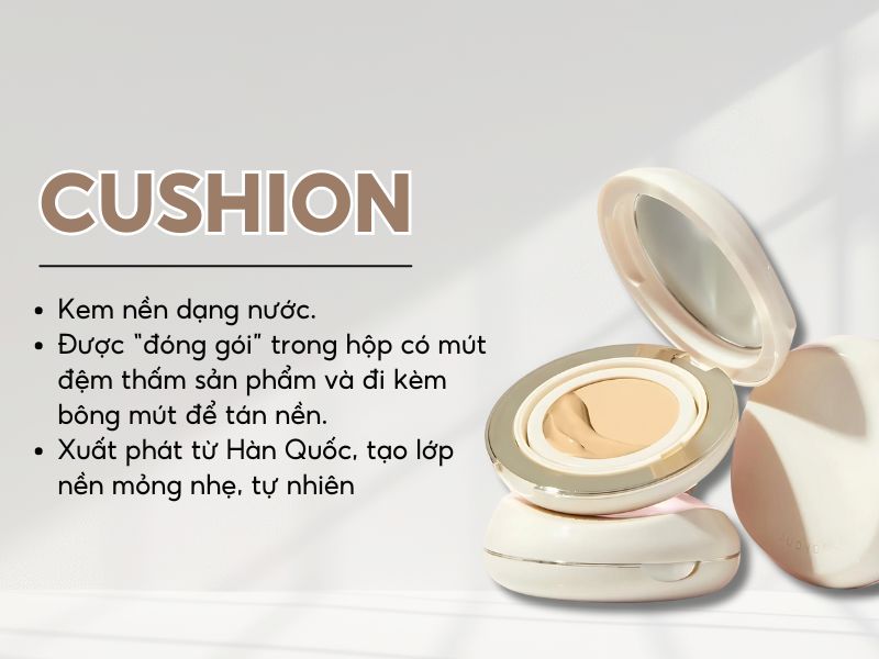 Đôi nét về cushion 