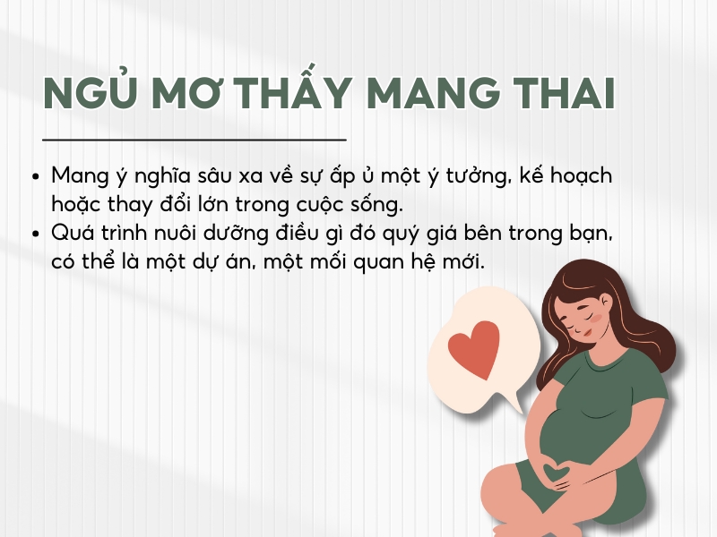 Giải mã việc nằm mơ thấy mang thai