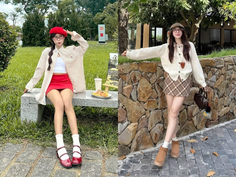 phối đồ đà lạt khi mùa mưa