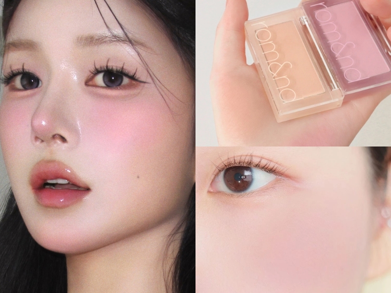 Phấn má hồng Romand Better Than Cheek màu hồng
