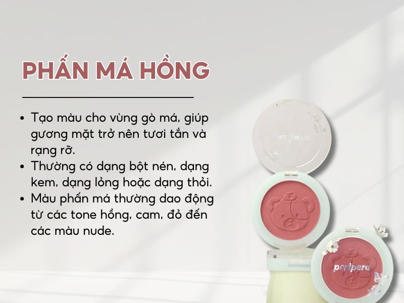 Đôi nét về phấn má 