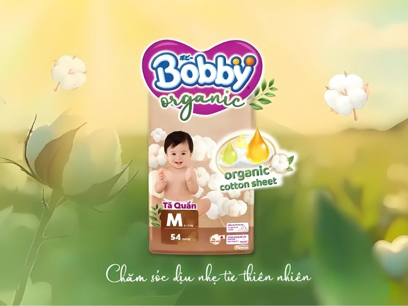 Tã quần cao cấp Bobby Organic