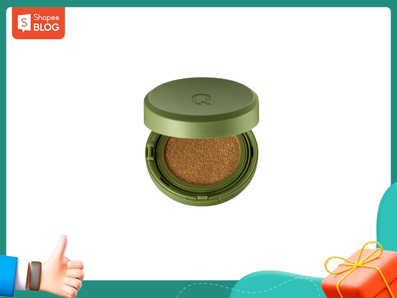 Phấn nước che phủ GLAMRR Q Vegan Super Cover