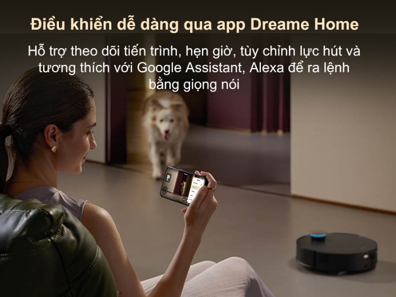 Aqua 10 Pro Track giúp bạn tiết kiệm đáng kể thời gian dọn dẹp