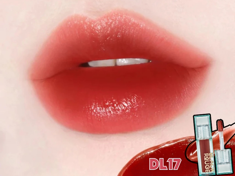 Sắc son đỏ trầm hồng DL17- Red Sapphire hợp với làn da ngăm