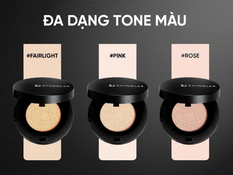 bảng màu KyungLab Eternal Fit Cushion