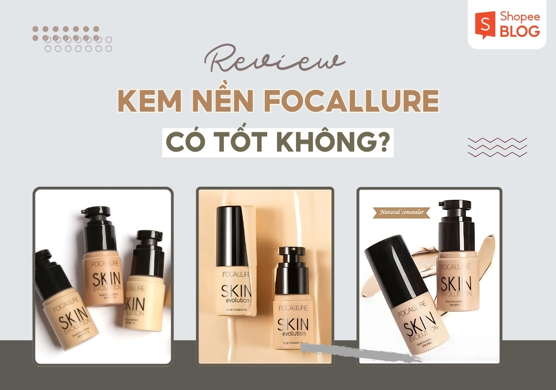 kem nền focallure có tốt không