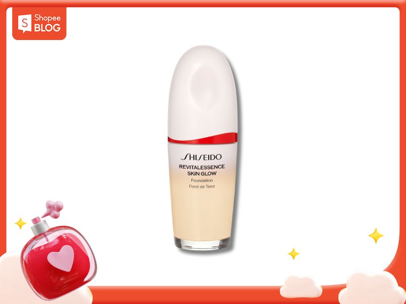 Kem nền mỏng nhẹ Shiseido Revitalessence Skin Glow