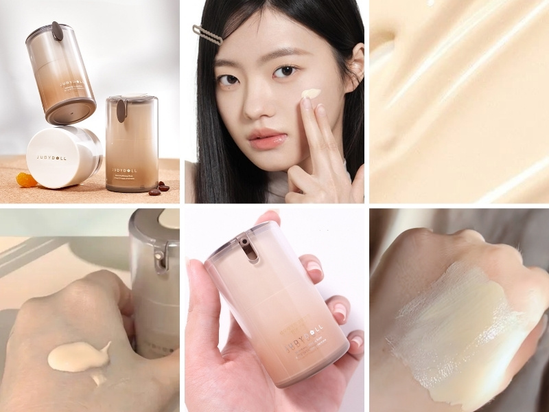 Kem lót cho da dầu có dưỡng 2in1 Judydoll Mattifying 