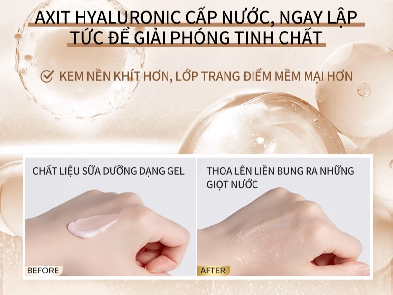 kem lót Mistine Luminous Fluid Primer
