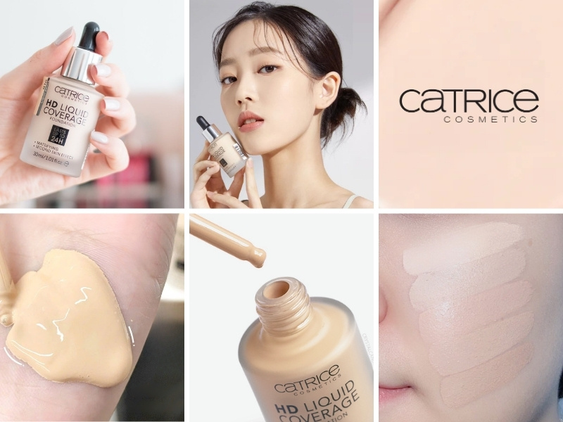 Kem nền cho da dầu Catrice HD Liquid Coverage