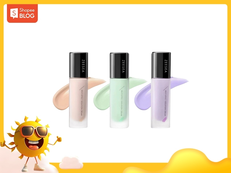 Kem lót Zeesea  dòng chống nắng.