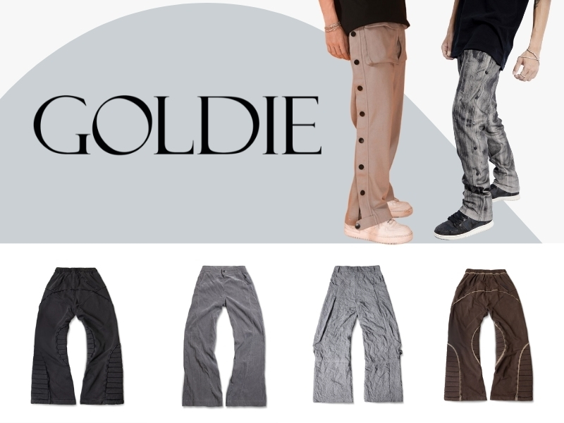 Những mẫu quần kaki của Goldie