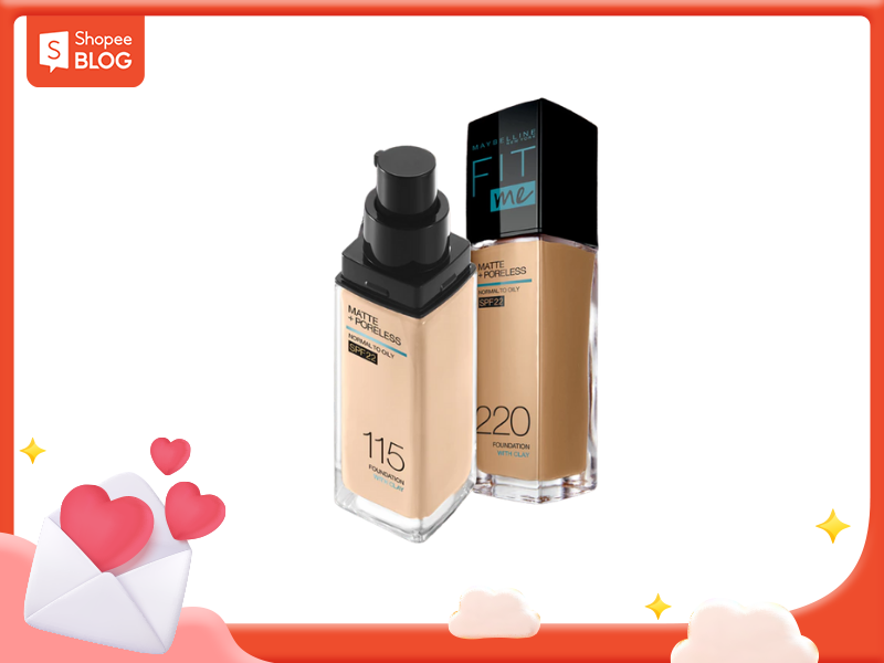 Kem nền cho da mụn Fit Me Foundation 
