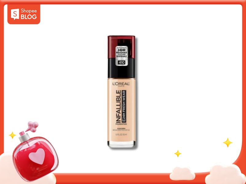 Kem nền cho da dầu L’Oreal Paris Infaillibe 32H Freshwea