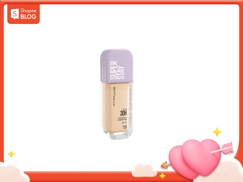 Dòng kem nền giúp da căng bóng cho Maybelline
