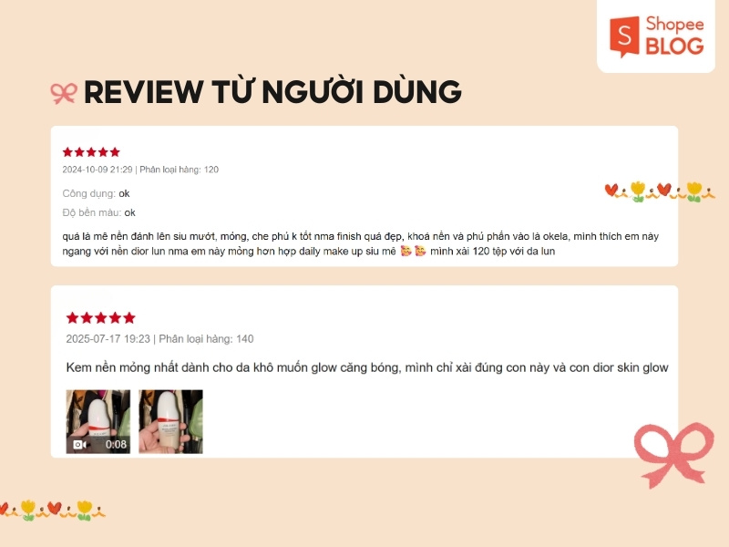 Review thực tế từ người dùng kem nền Shiseido Revitalessence