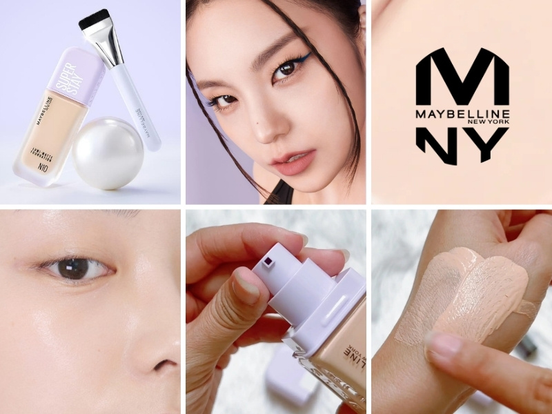 Kem nền bắt sáng Maybelline Superstay Lumi Matte 30H