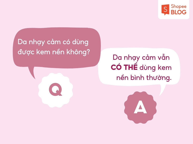 Giải đáp thắc mắc về kem nền