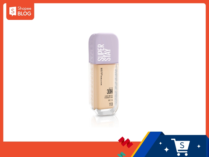 kem nền cho da hỗn hợp thiên dầu Maybelline Lumi Matte
