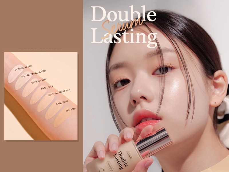 kem nền hàn ETUDE Double Lasting
