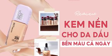 kem nền cho da dầu