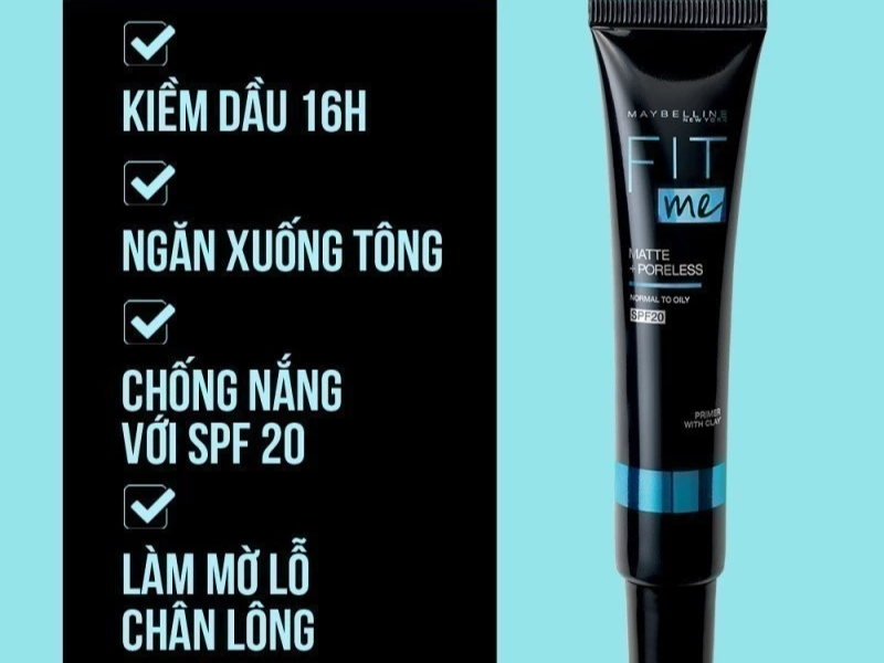 kem lót Fit Me Primer Matte+Poreless 